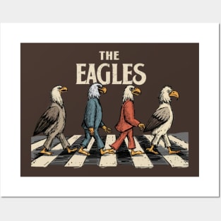 the eagles band retro Posters and Art